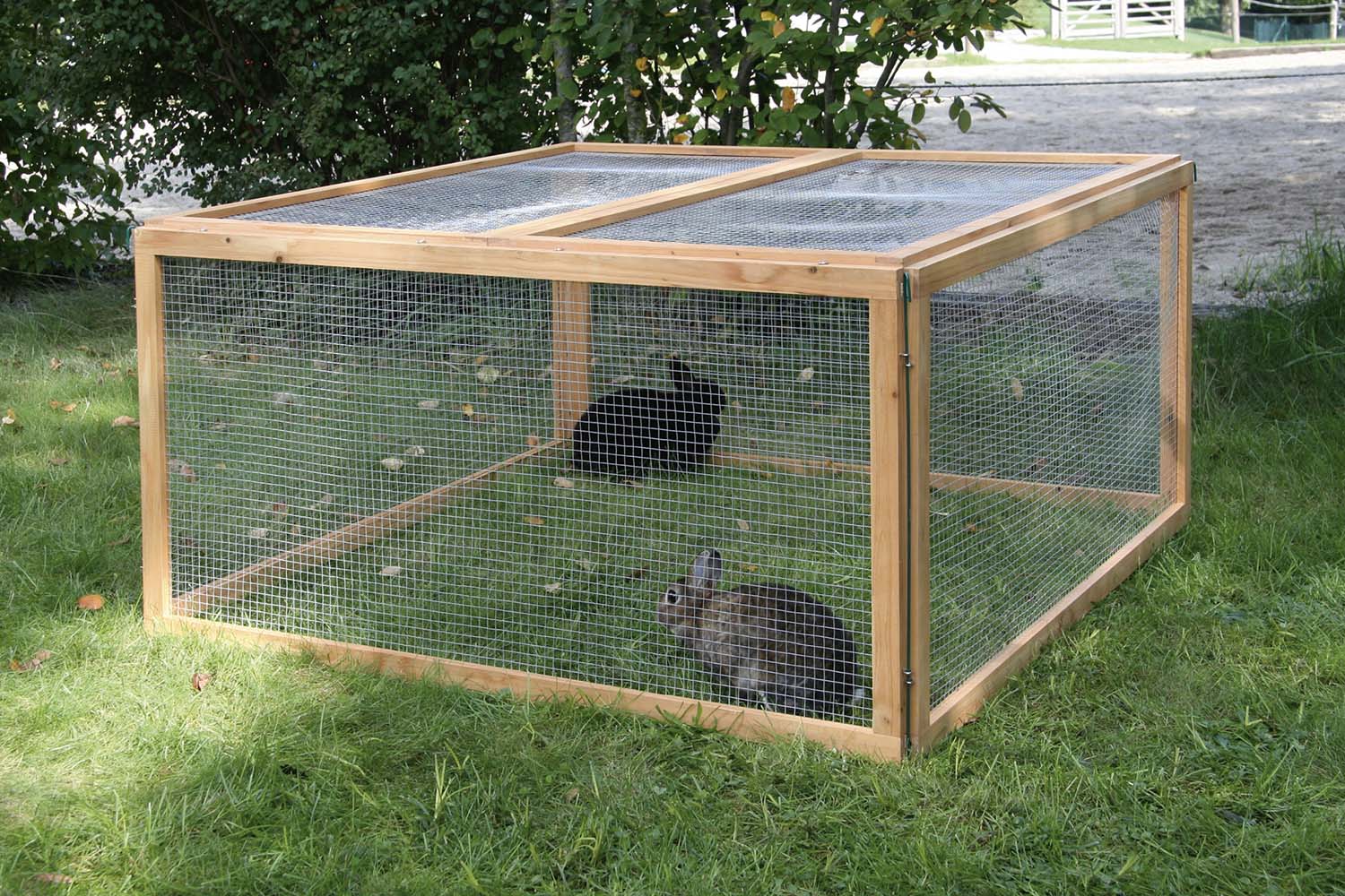 Cage extérieure pour lapins vario
