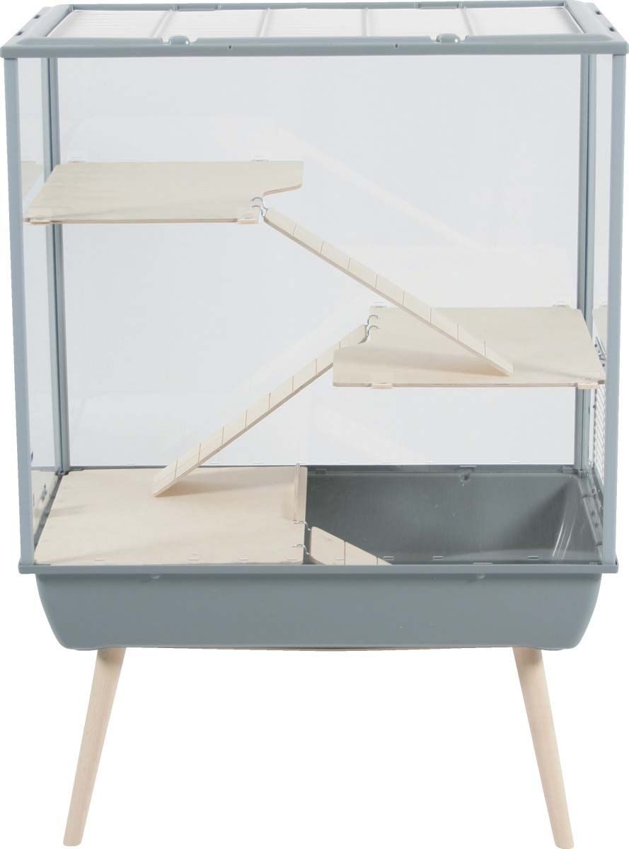 Cage pour rongeurs nevo royal 77 cm (gris)
