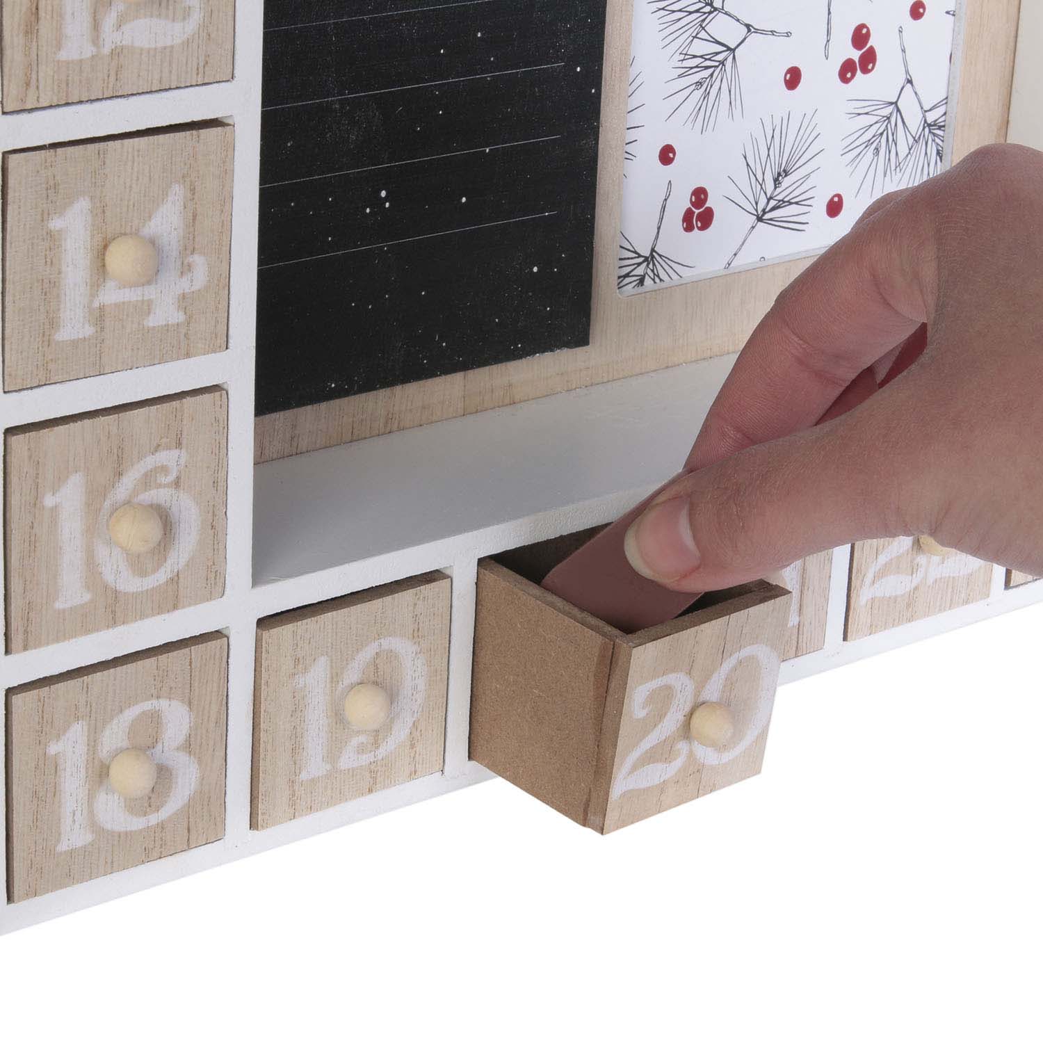 Calendrier De L'avent Vide à Remplir Action