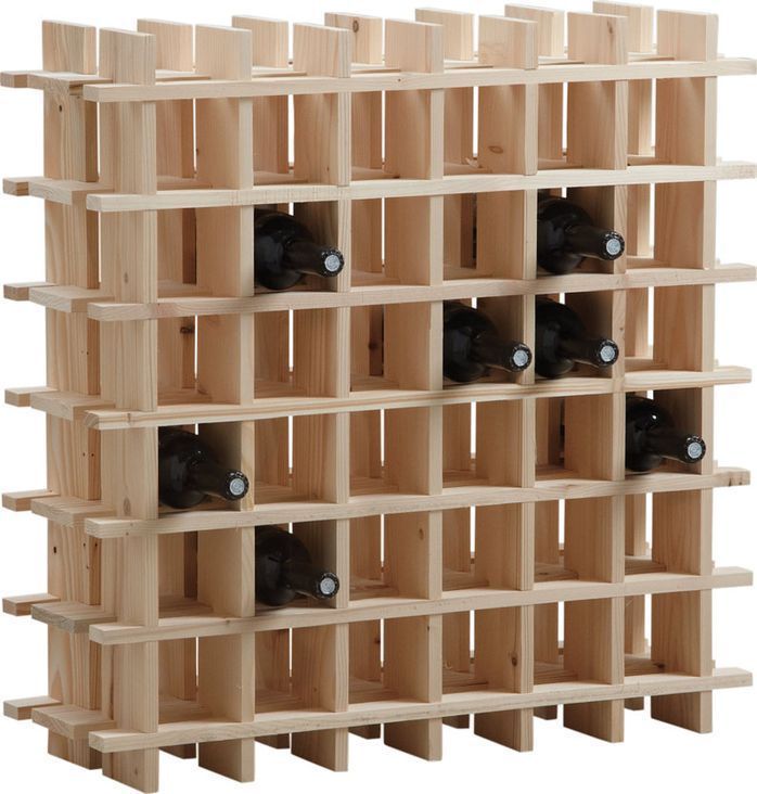 à Vin En Bois 36 Bouteilles Casier à Vin En Bois 36 Bouteilles