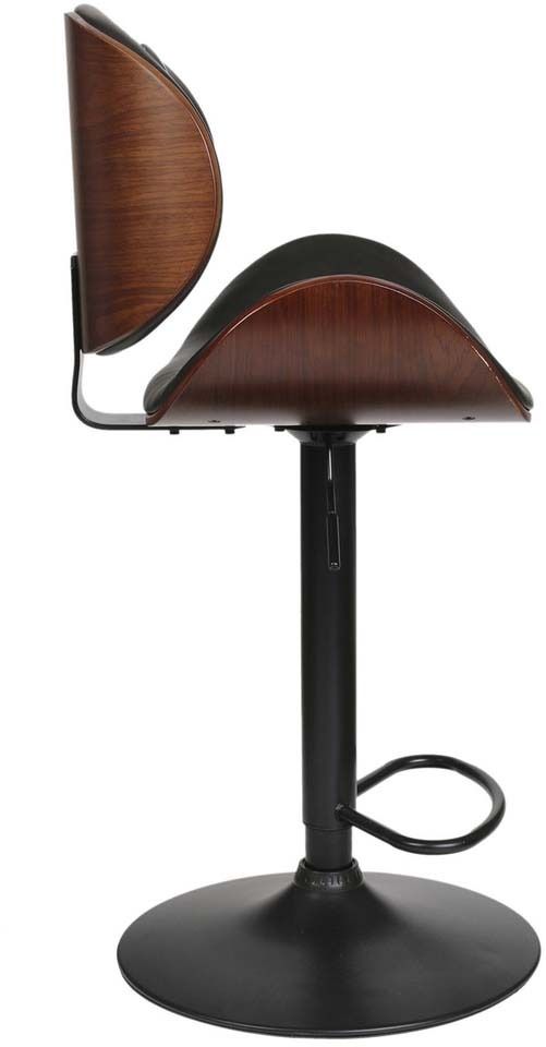 Chaise de bar bois et pu reno