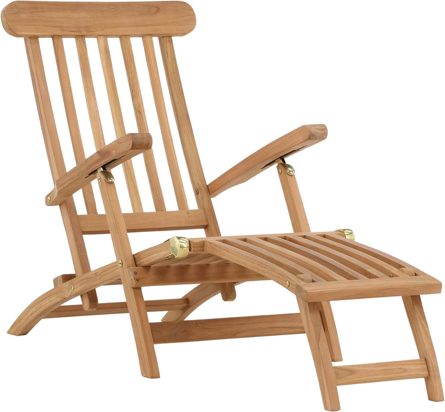 Chaise longue de jardin en teck kenya