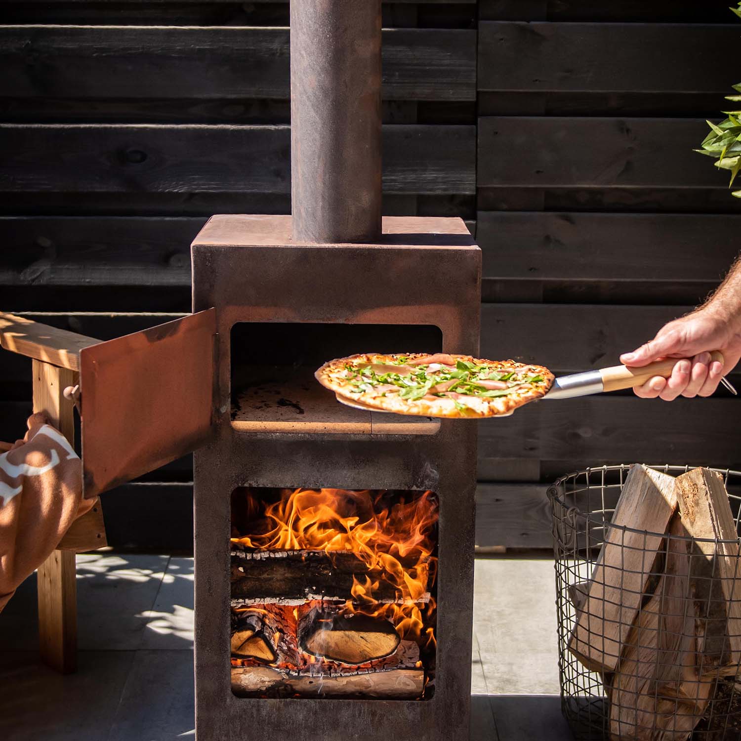 Neuf - Four à Pizza Takeda Corporation MCH060R - Cheminée Et Barbecue - Marron