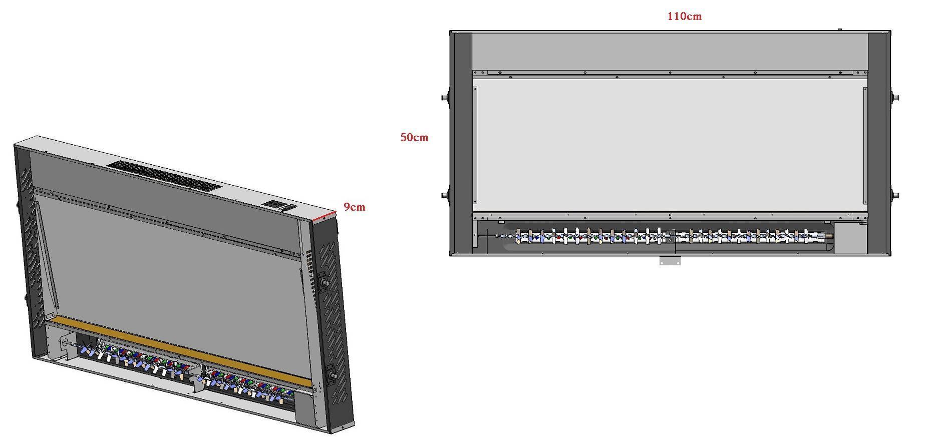 cheminee xxl volcano