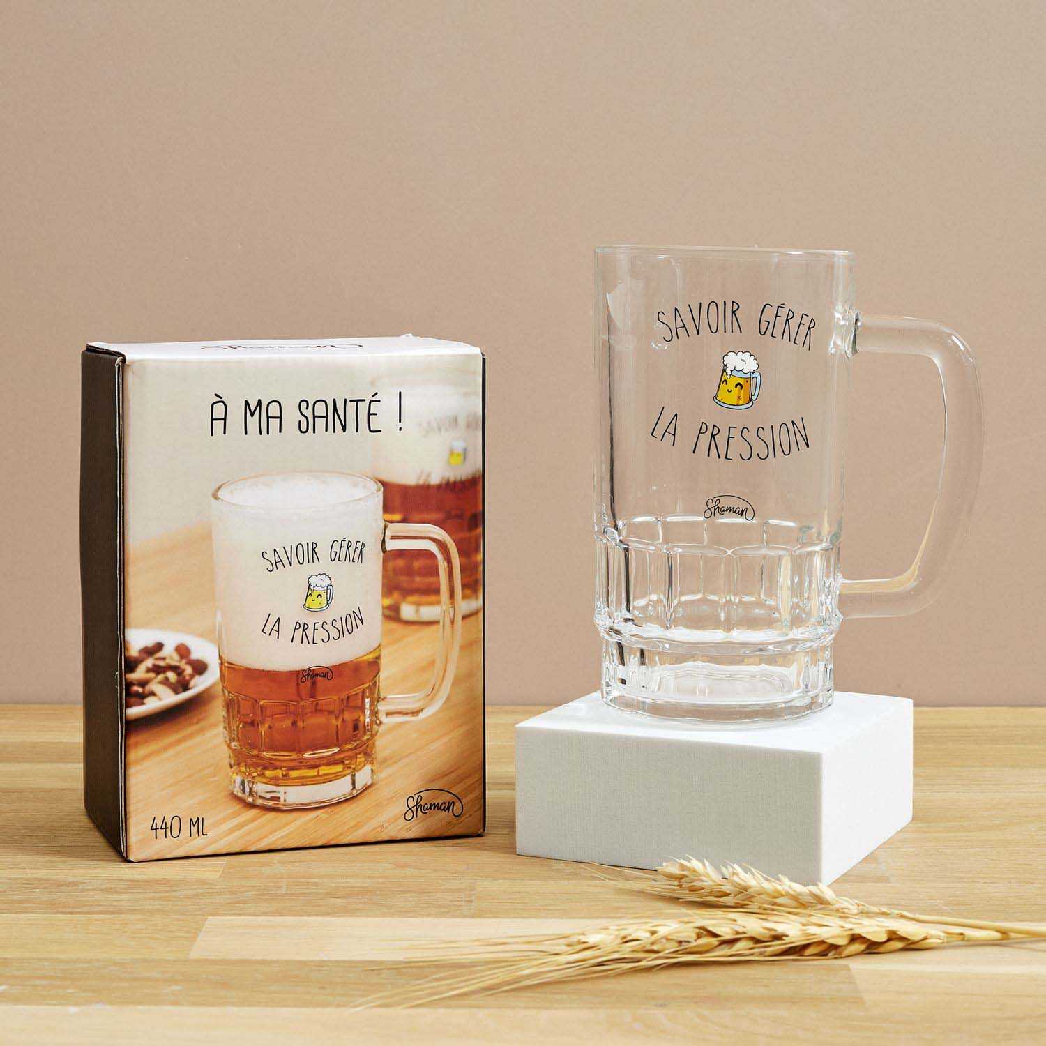 Chope De Bière - Stéphanie - Verre Humoristique - 470 Ml - Cadeau Fête