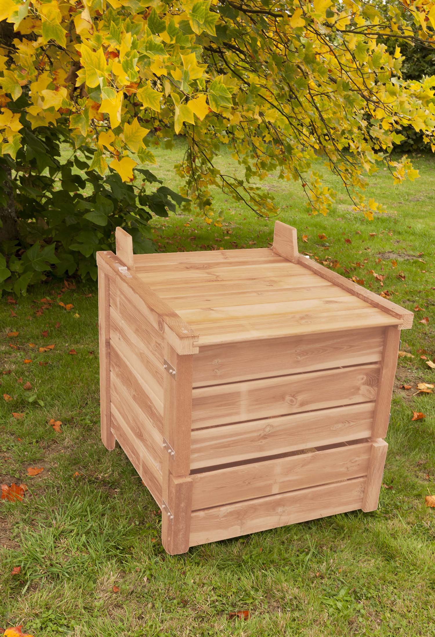 Composteur de jardin 350 litres (douglas du morvan)