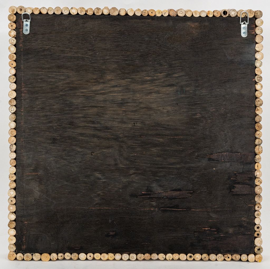 Tableau Déco Toile Noir Et Blanc Style Bois Flotté – Prêt à Accrocher