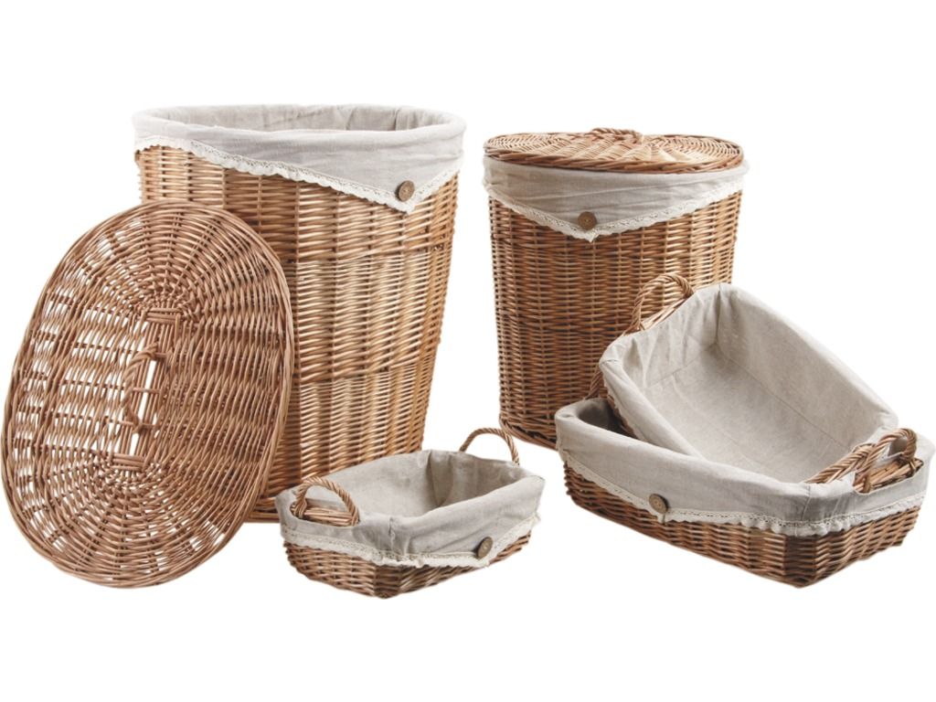 Panier Linge Osier Action