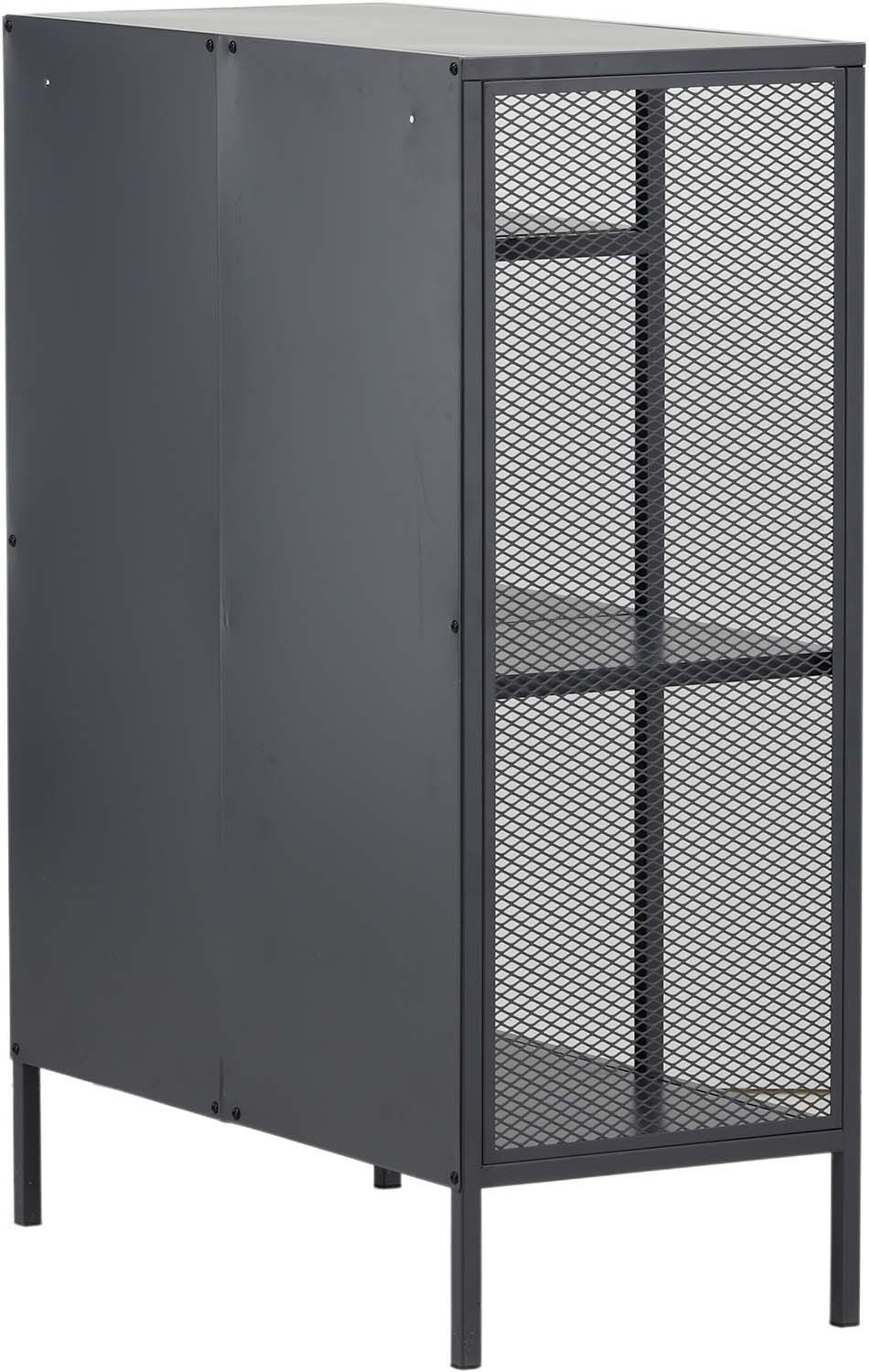 Étagère en acier gris clair - Large, petite | MUJI