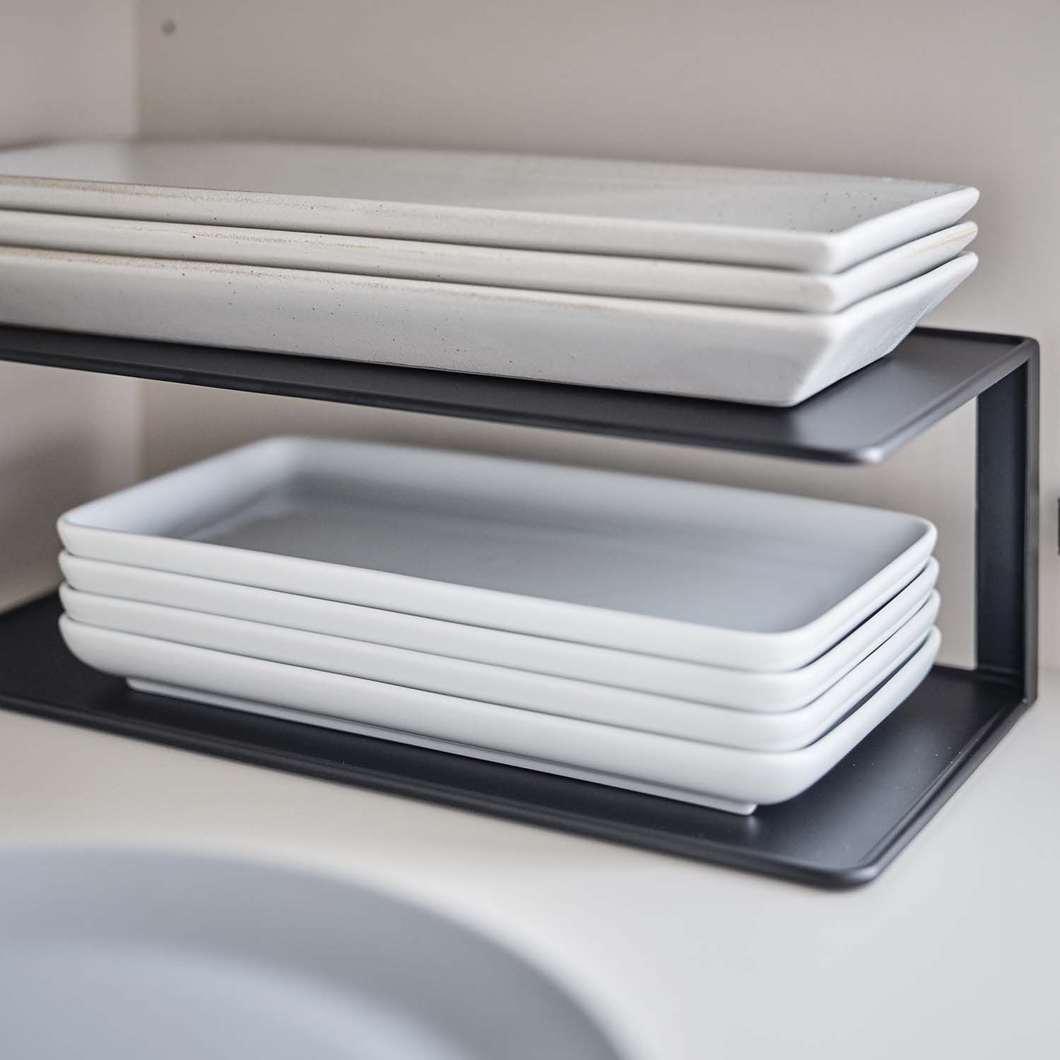 Etagère de rangement en métal dish rack