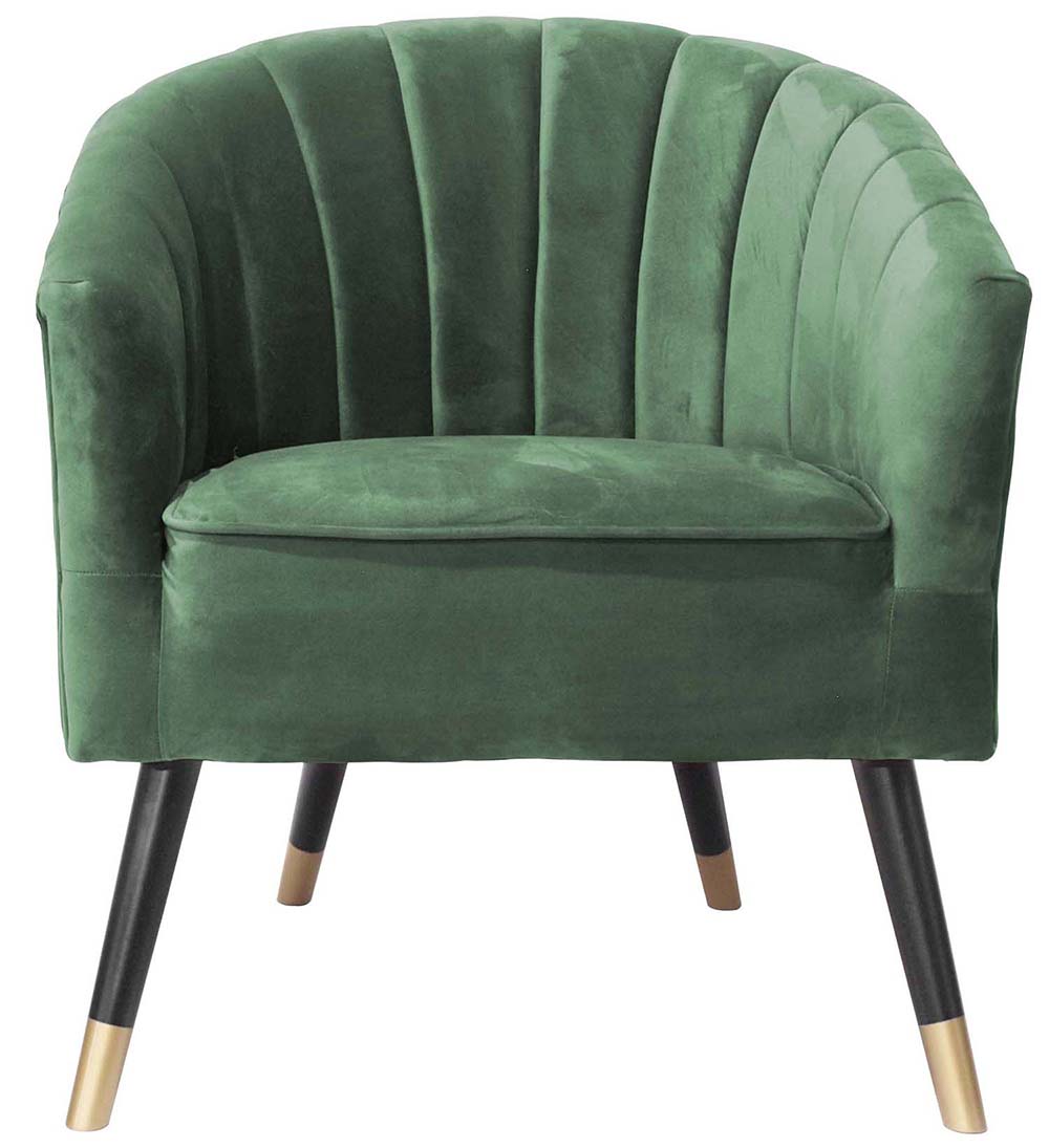 fauteuil-chic-velours-vert