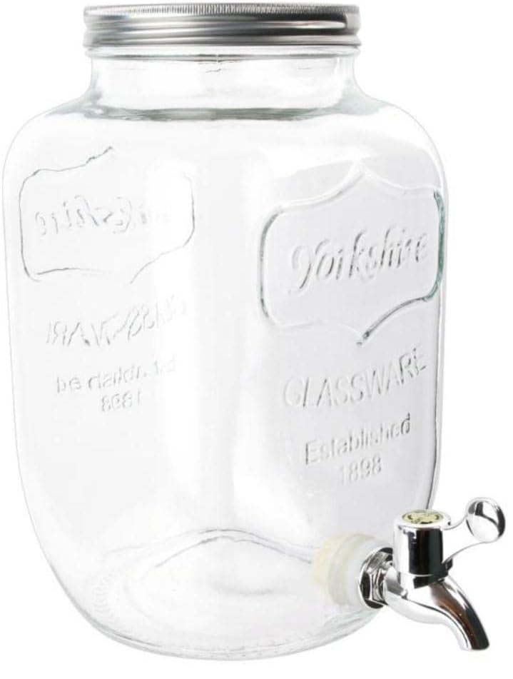 Fontaine à boisson en verre yorkshire (4 litres)