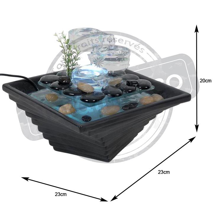 Fontaine D'eau - Non Spécifié - Mini Fontaine De Cascade - Résine