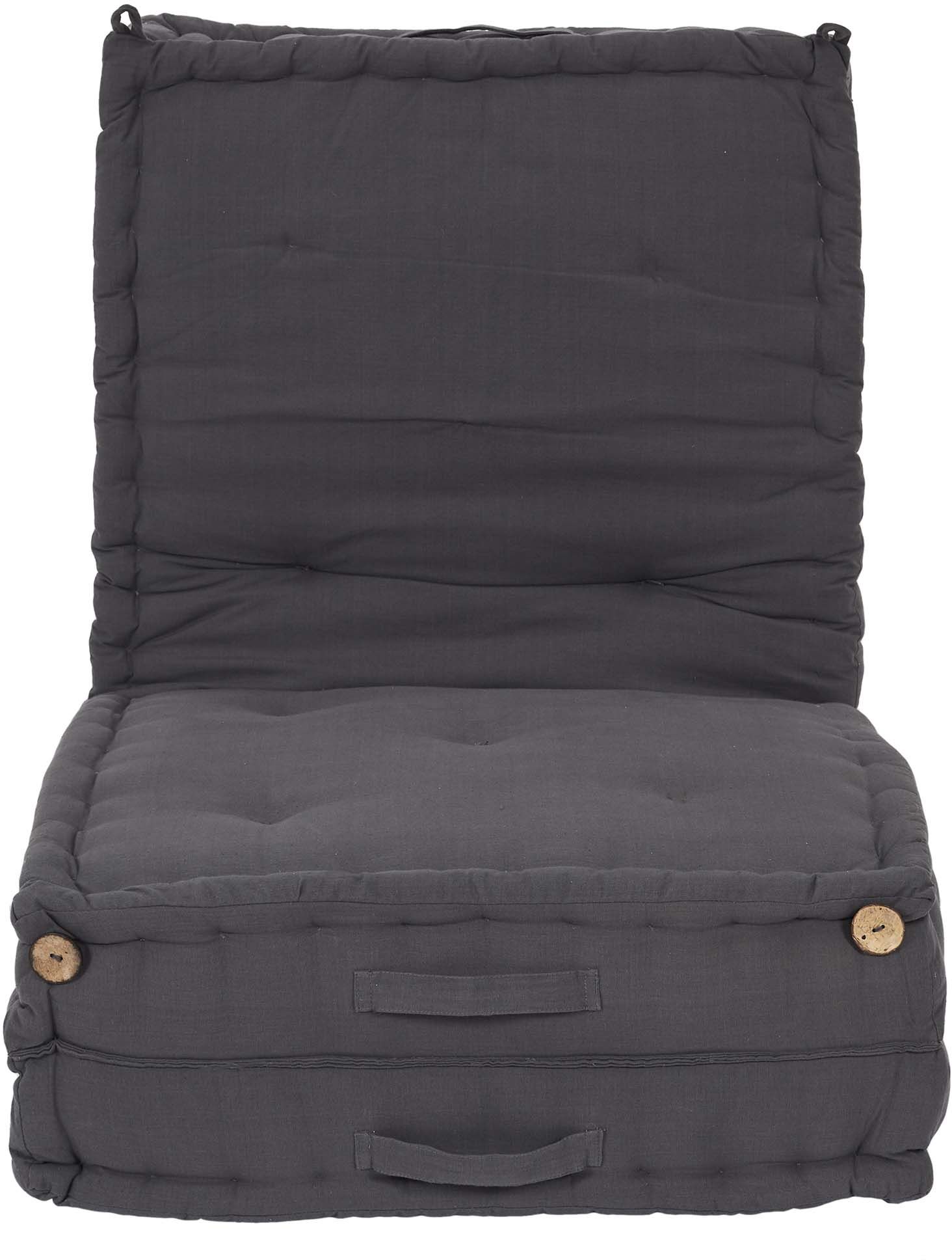 Futon pliable en coton 180 cm