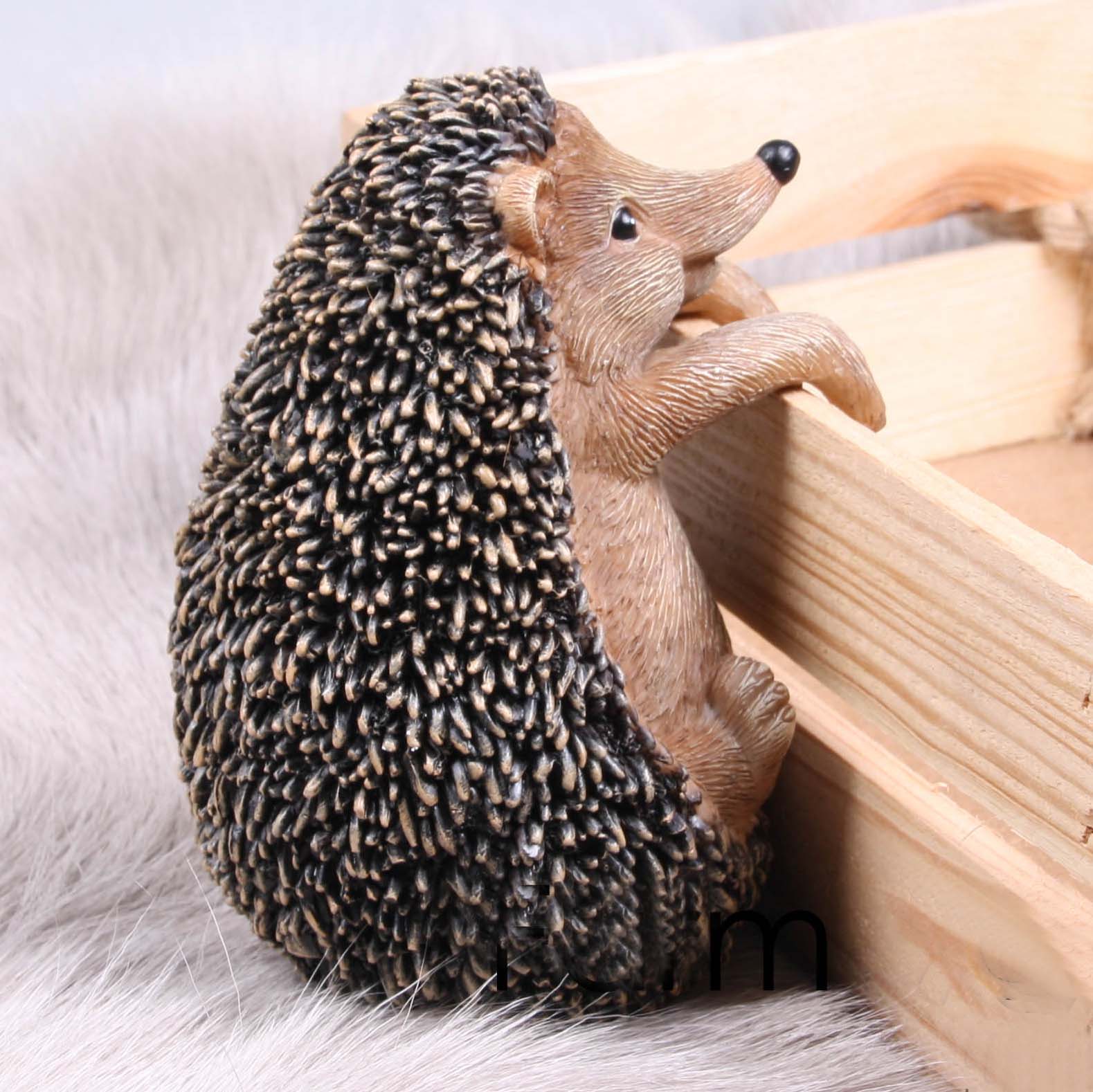 Statue De Hérisson * Sculpture D'animaux Sauvages Dans Un Jardin