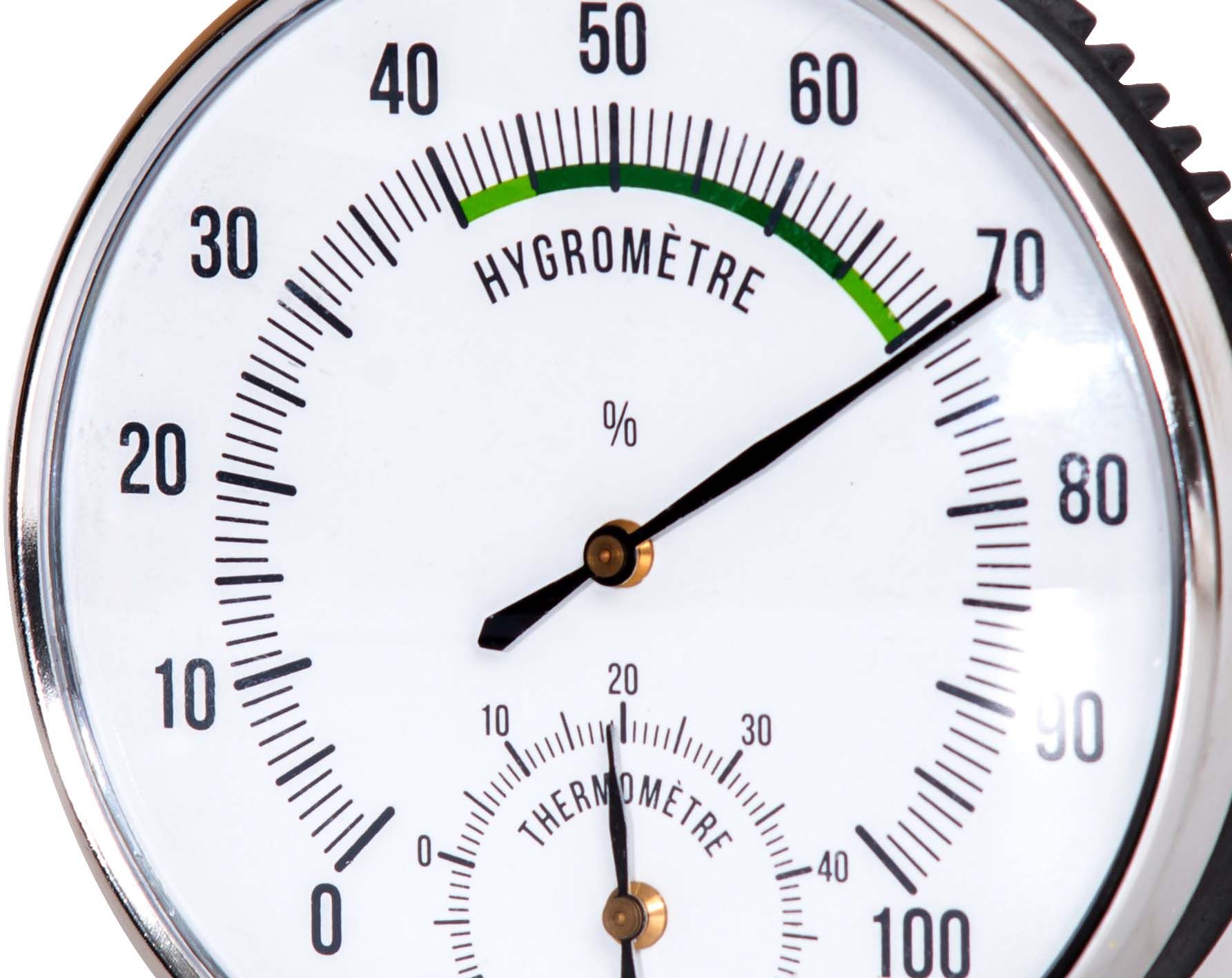 Hygromètre De Thermomètre Mécanique Pour La Voiture Et L'intérieur