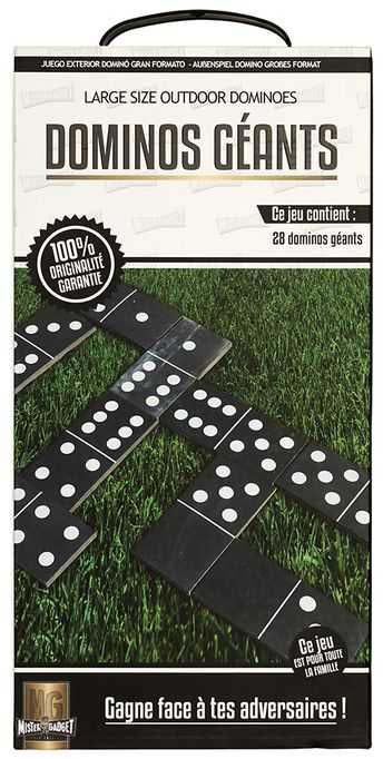 Jeux de dominos géants, 28 pièces, 9x4cm pour enfants seniors jeux