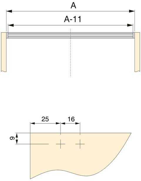 1026462 - Emuca] Kit Serrure Et Gâche Pour Portes En Verre - Anodisé Mat