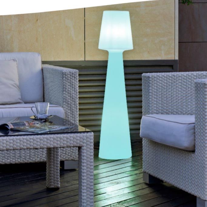 Lampadaire extérieur à led lola 110 cm (batterie rechargeable)
