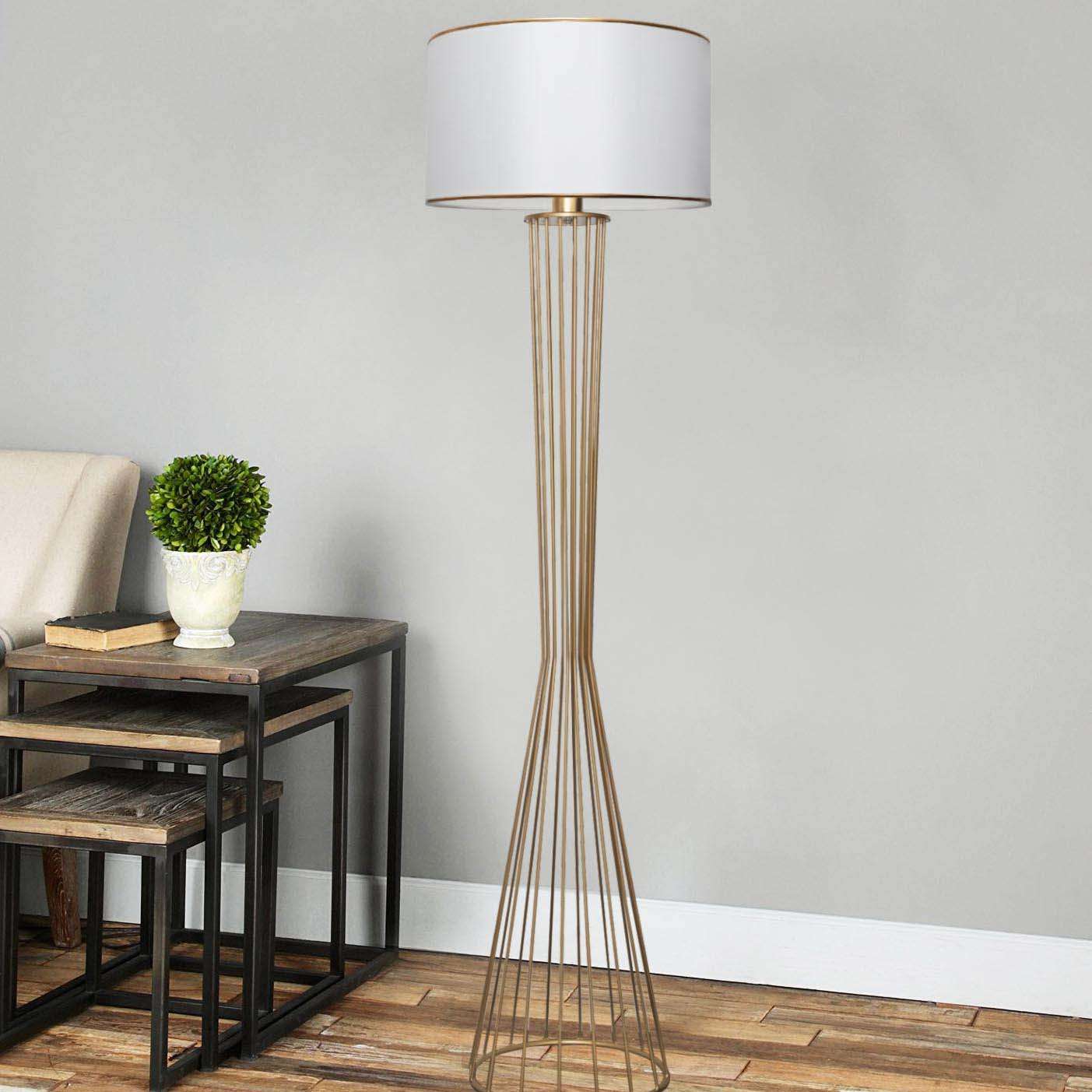 Jonathan Y Jyl1078a Jane 24 Lámpara Led De Vidrio Tradicion