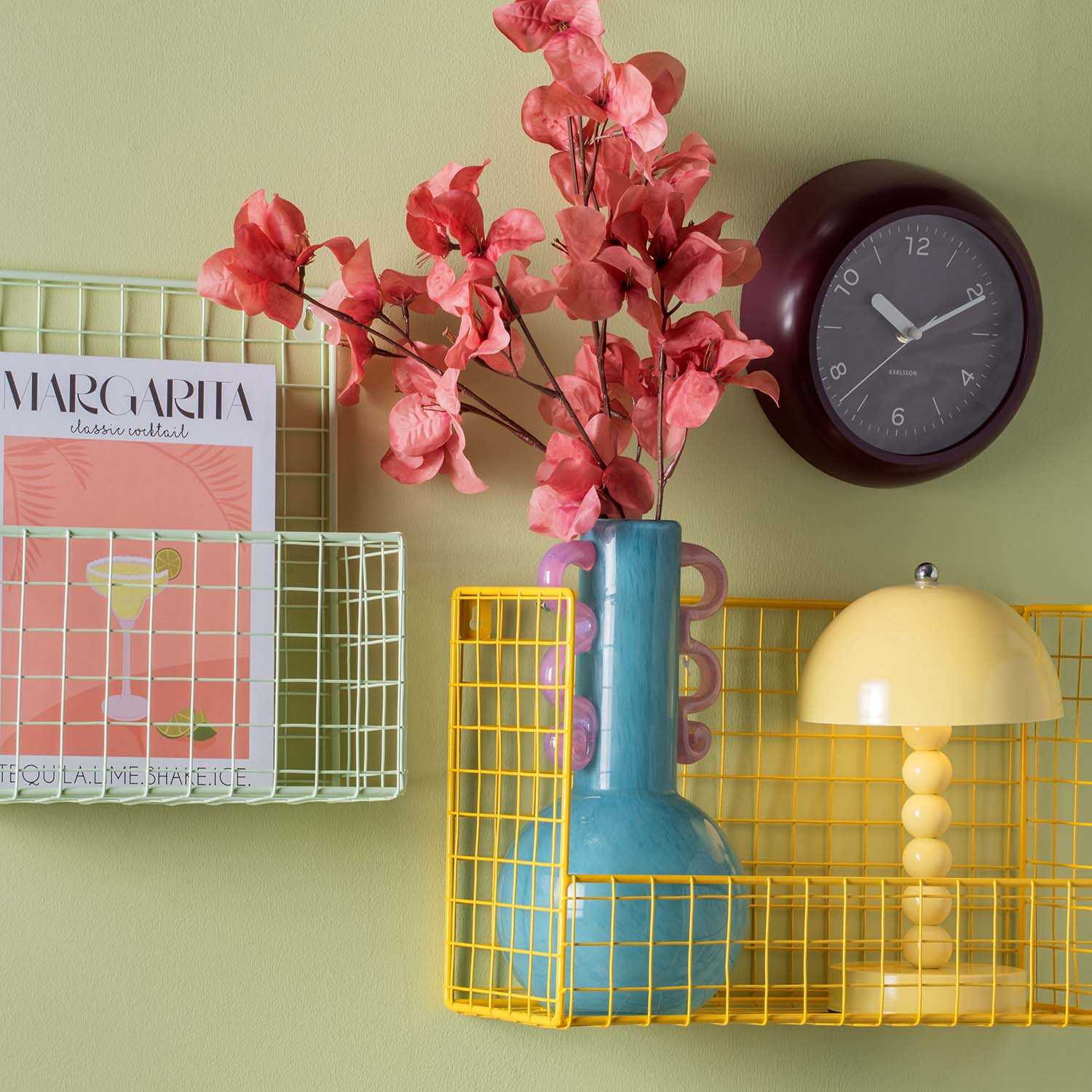 Lampe à poser Bona - Marron - H.22 cm | , créateur d'intérieur