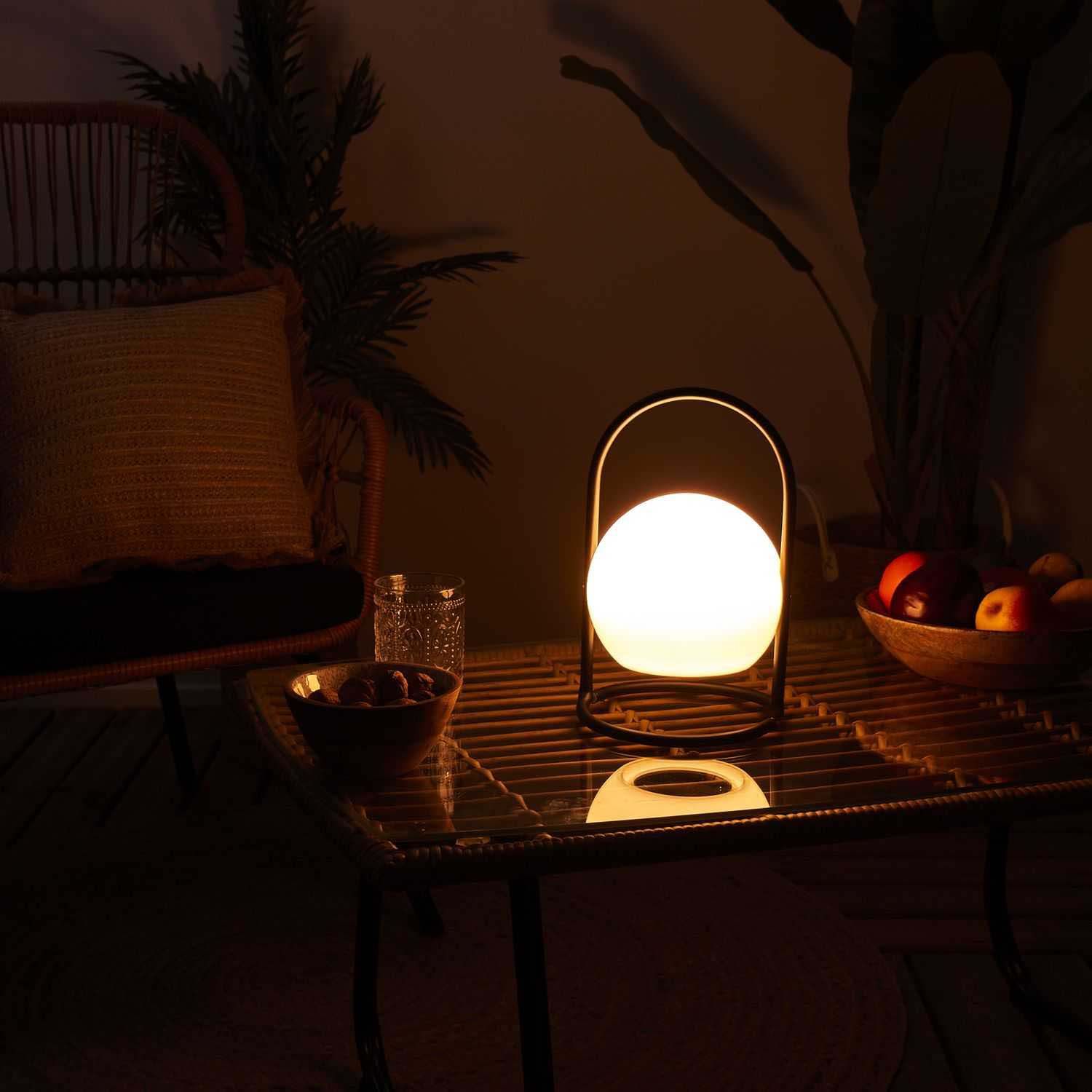 Lampe ronde décorative intérieur et extérieur