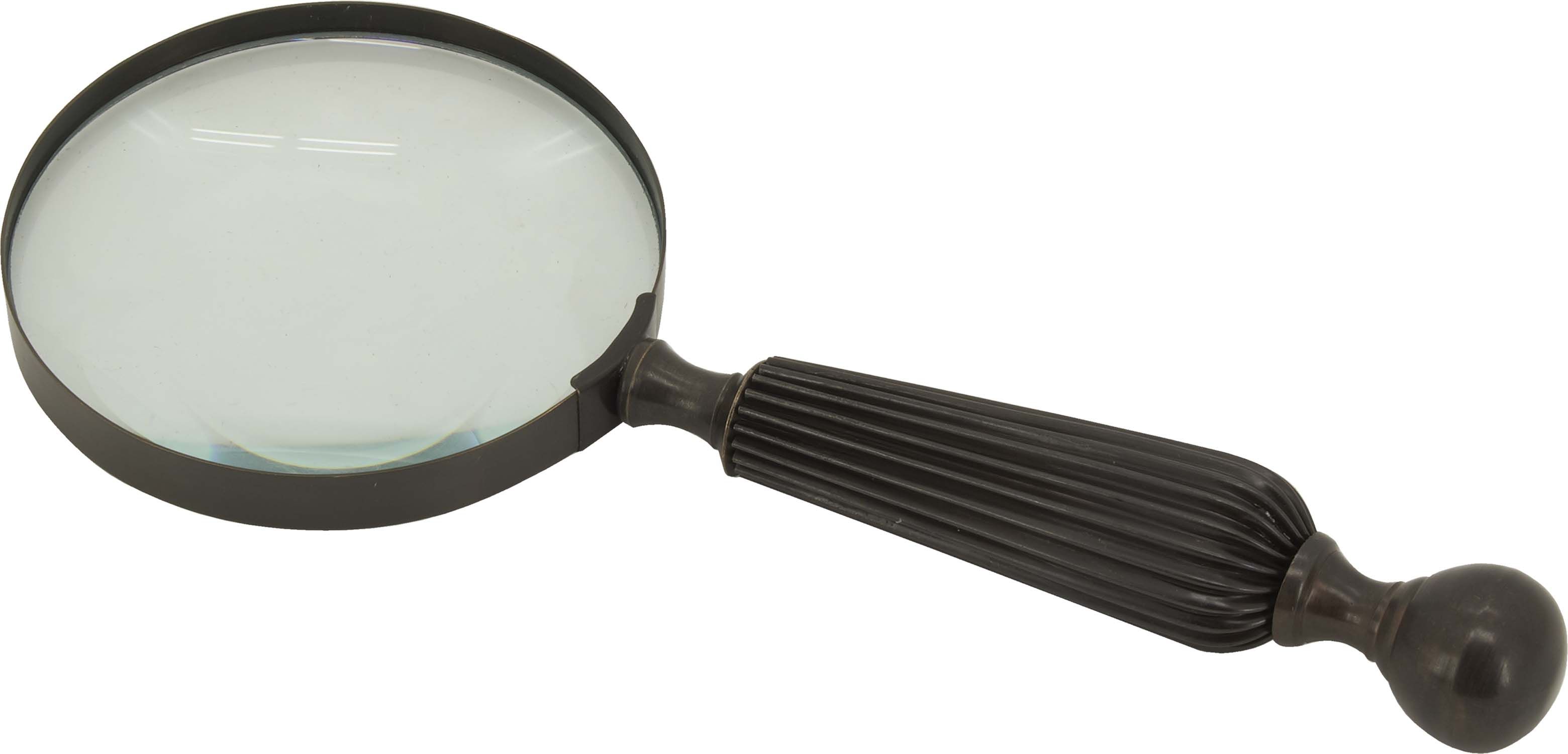 Ancienne loupe de bureau Compaq vintage marine pliante laiton AK W