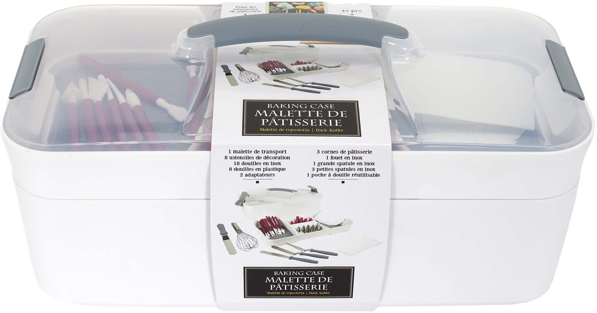 Mallette de pâtisserie 45 pièces