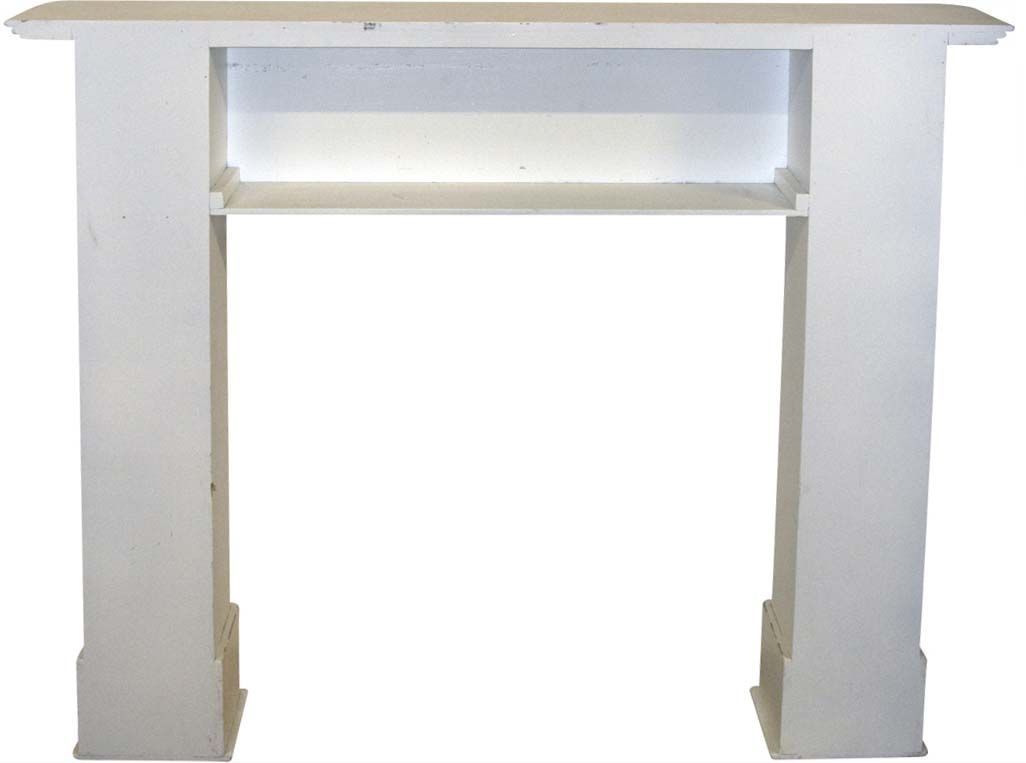 Manteau de cheminée en bois