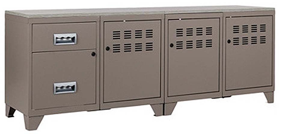 meuble-tv-moderne-metal-taupe