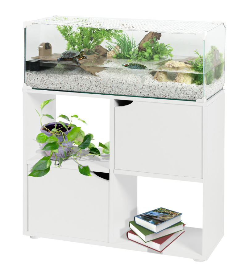 Meuble pour terrarium karapas 80 (blanc)