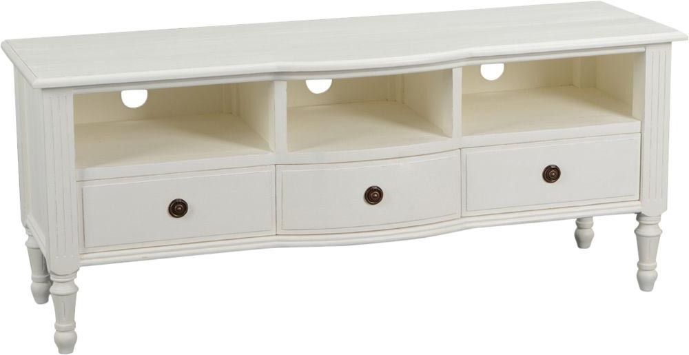 meuble-tv-vintage-bois-blanc