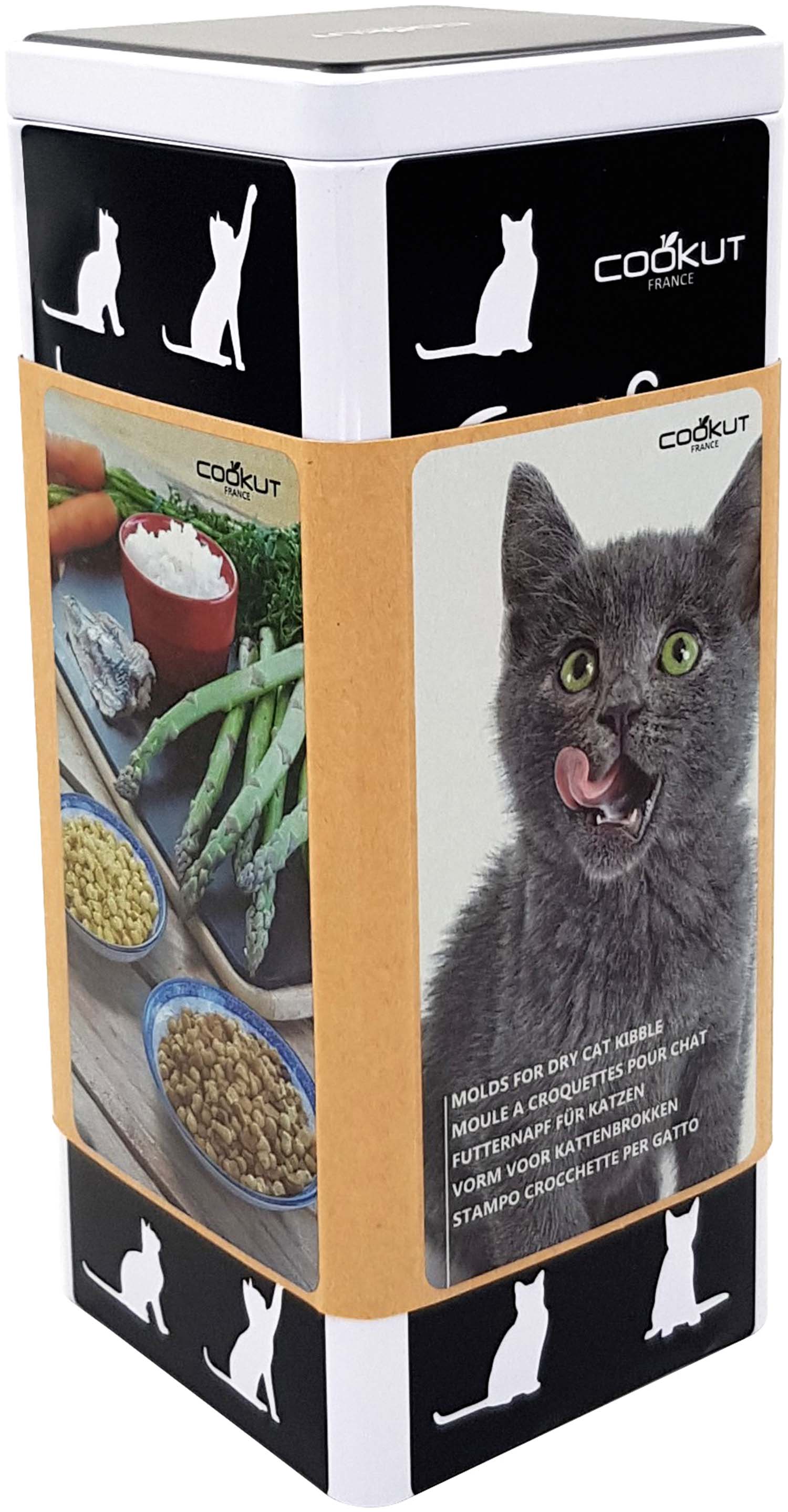 Moule à croquettes maison pour chat cookat