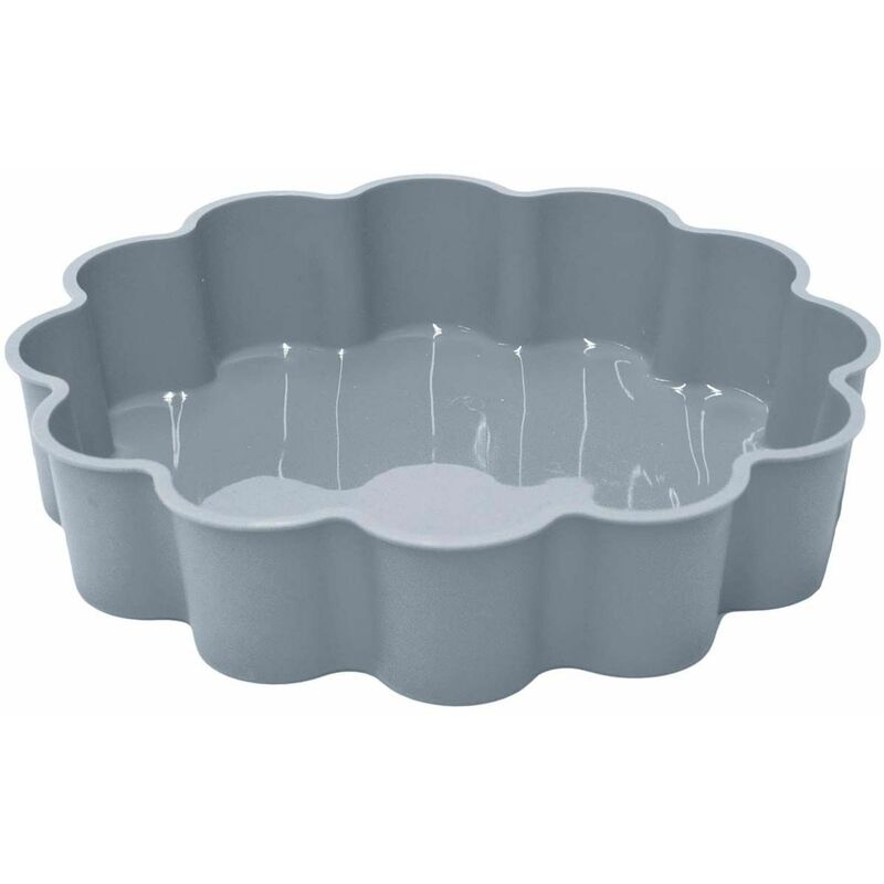 Moule à cake gris silicone et structure métallique