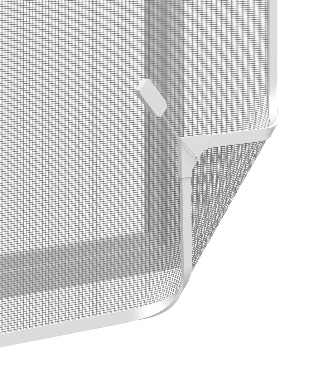Schellenberg moustiquaire de fenêtre magnétique 100x120 cm blanc