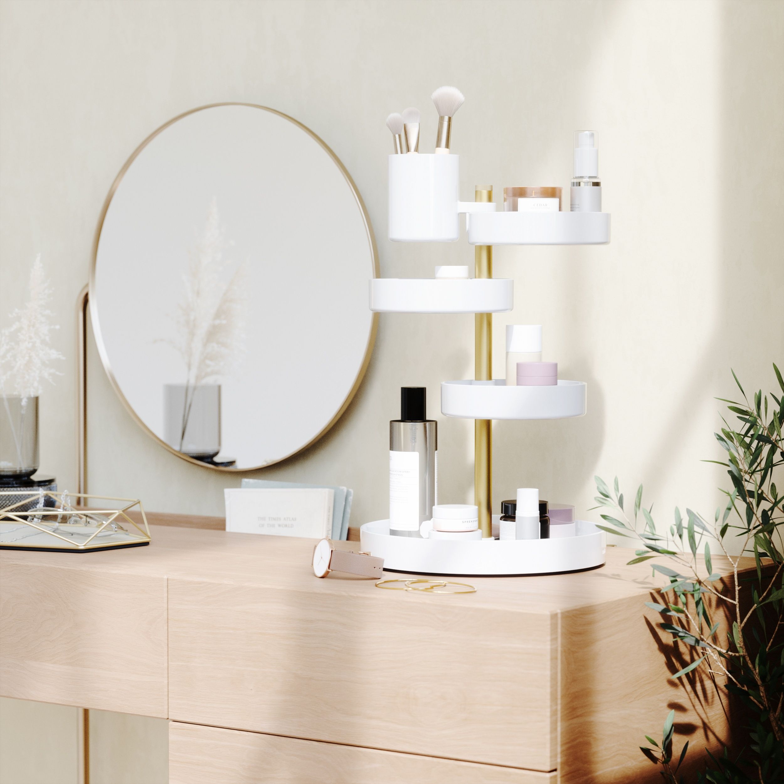 organisateur de salle de bain