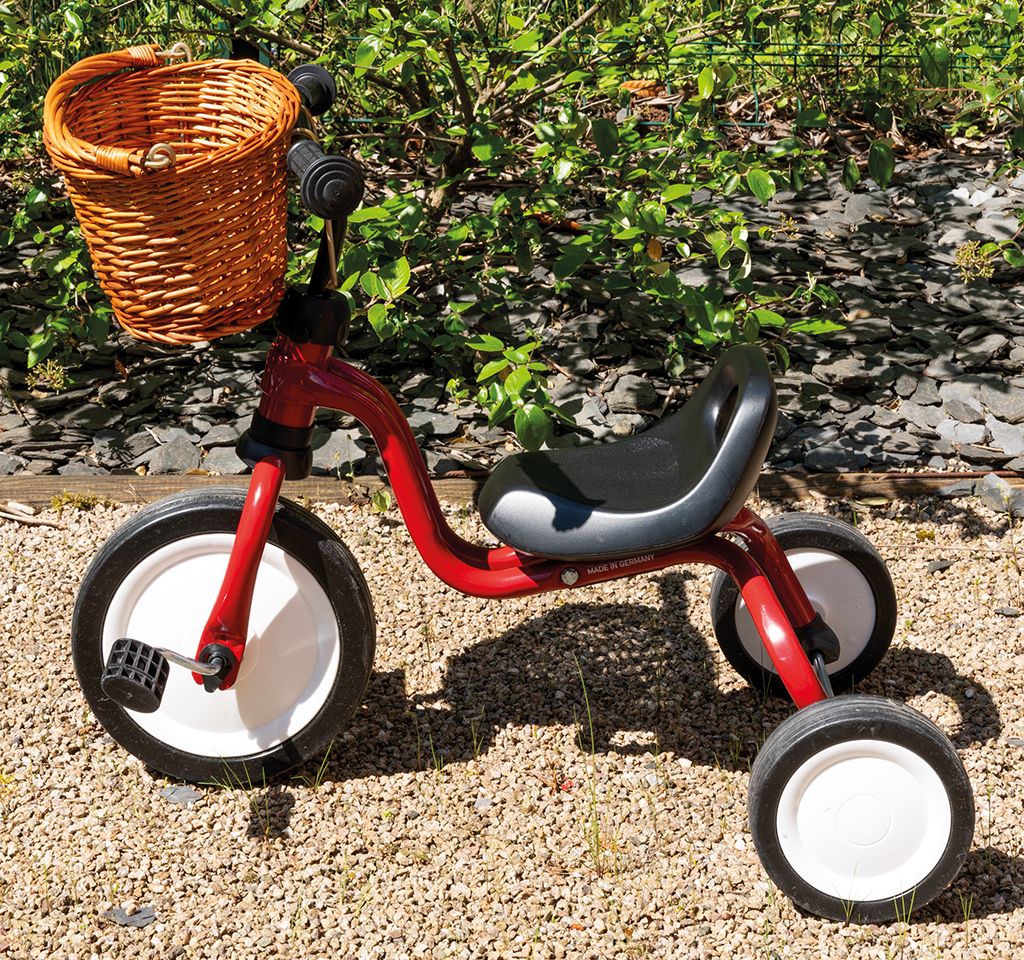 Panier Tressé Main Panier Vélo Enfant En Osier Naturel - Avec Sangles Cuir | Petit Panier Guidon Déco Rustique Sangles Cuir Ajustables