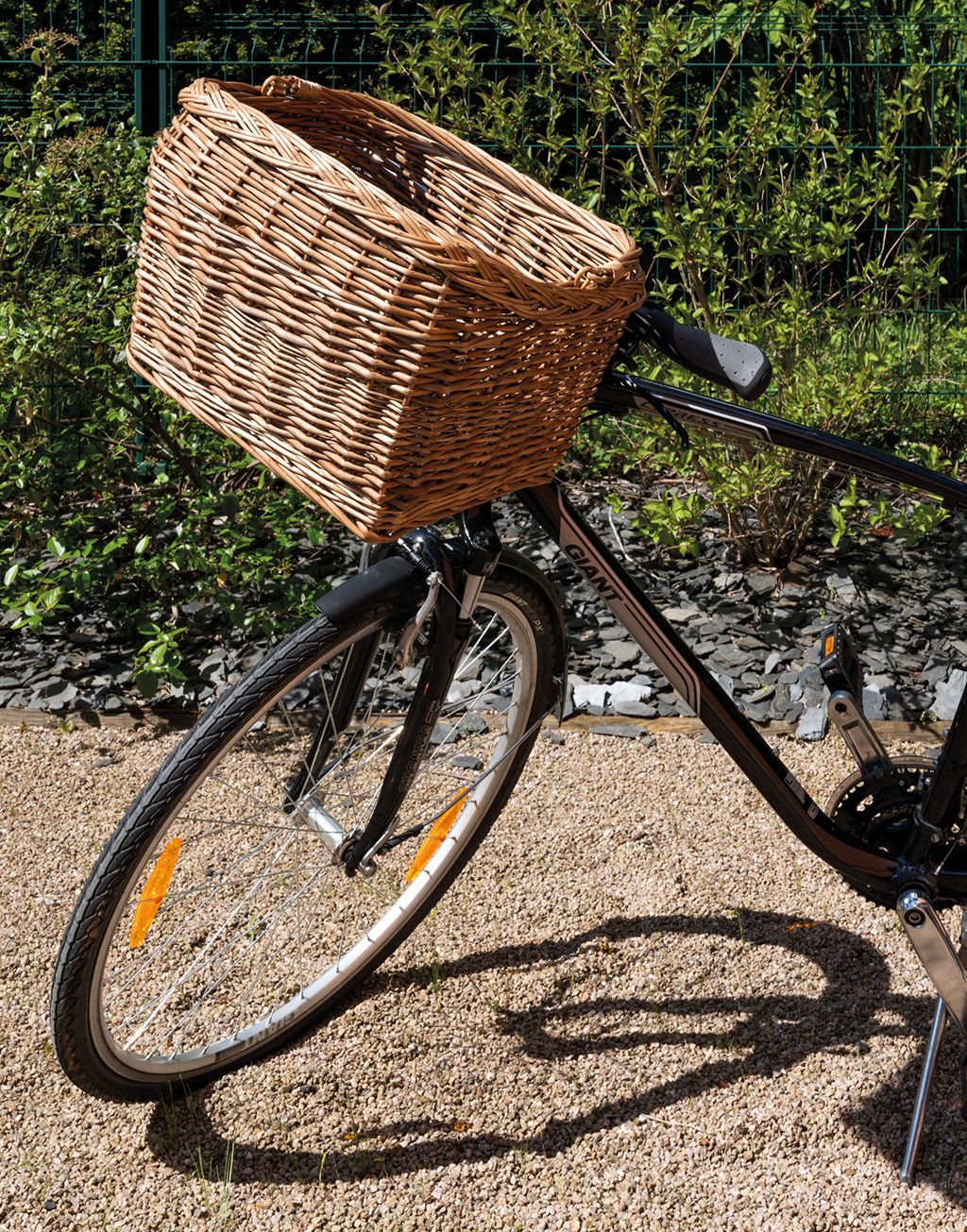 Panier vélo avant en osier - L'Atelier Imparfait