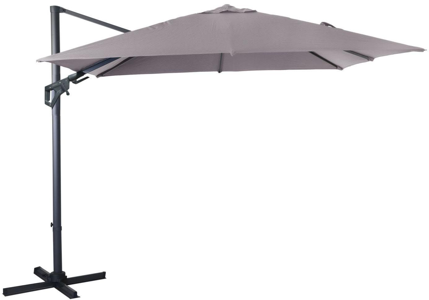 Housse de parasol rectangle 3x2 à 3x4m gris – Proloisirs