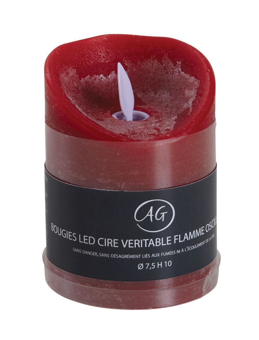 Petite bougie à LED parfumée Fruits Rouges - AUBRY GASPARD