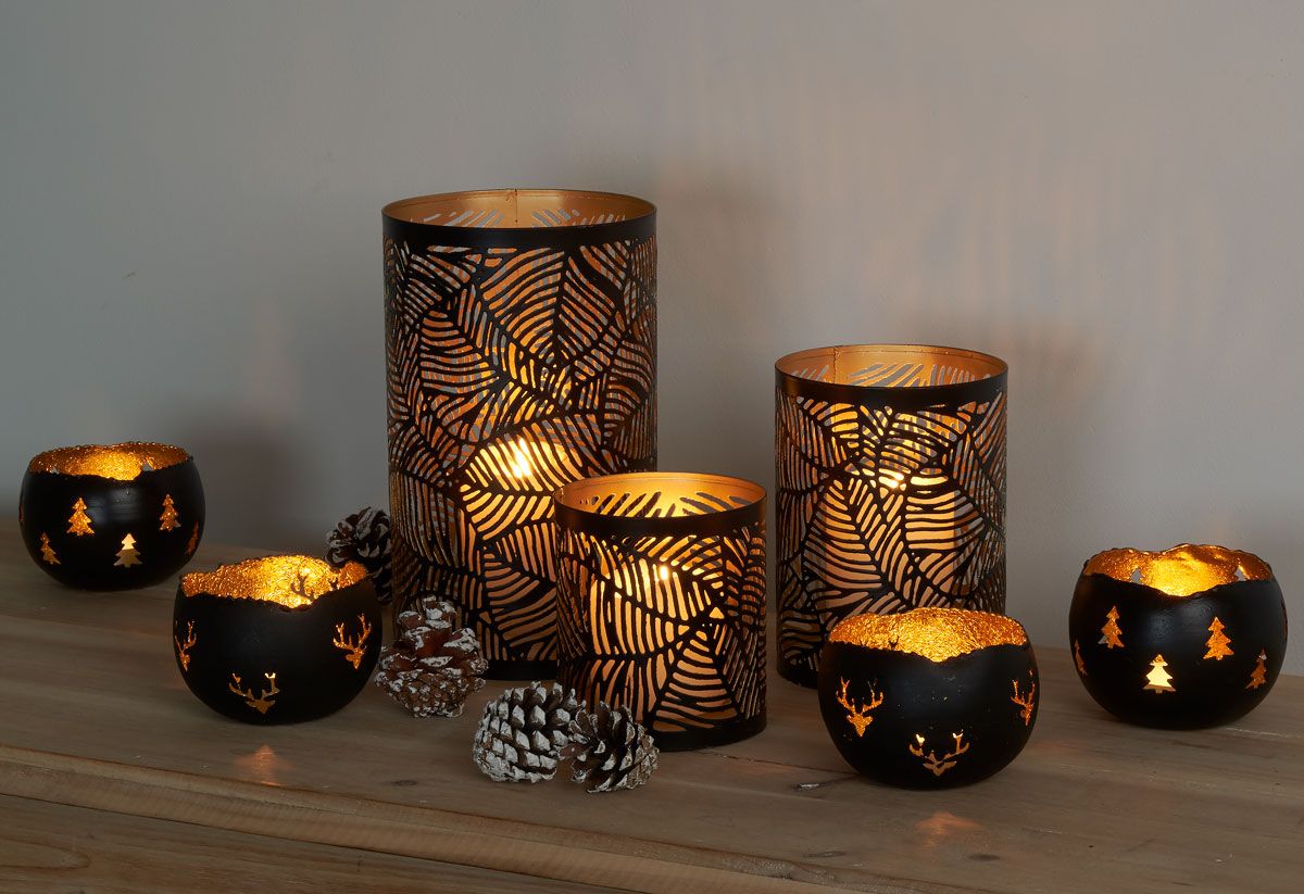 Strasbourg Skyline Bougie Photophore Dans Un Coffret En Tube, Silhouette En Acier Inoxydable 3D Avec Bougie Chauffe-Plat Et écran De Projection