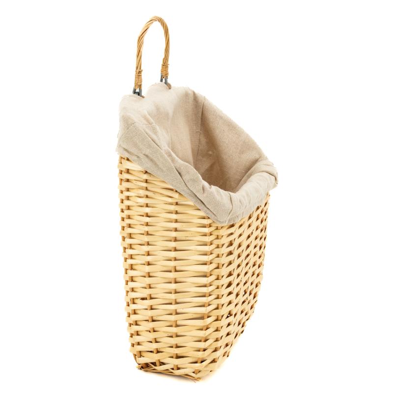 Kalttoy Porte-revues En Osier Tressé Imitation Rotin Marron