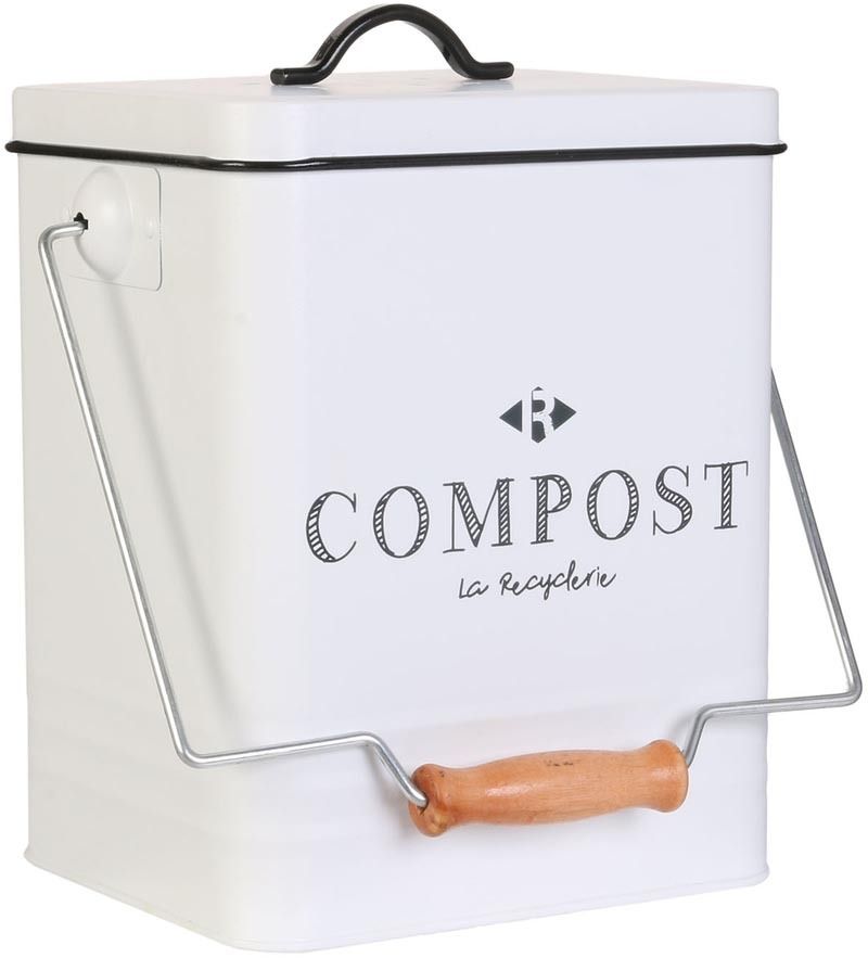 Poubelle de cuisine à compost vintage 5 litres (5 litres )