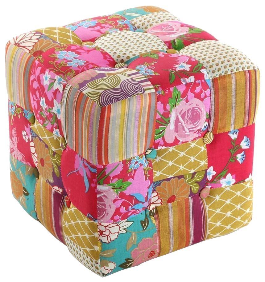 Repose-Pieds LIT Patchwork Versa