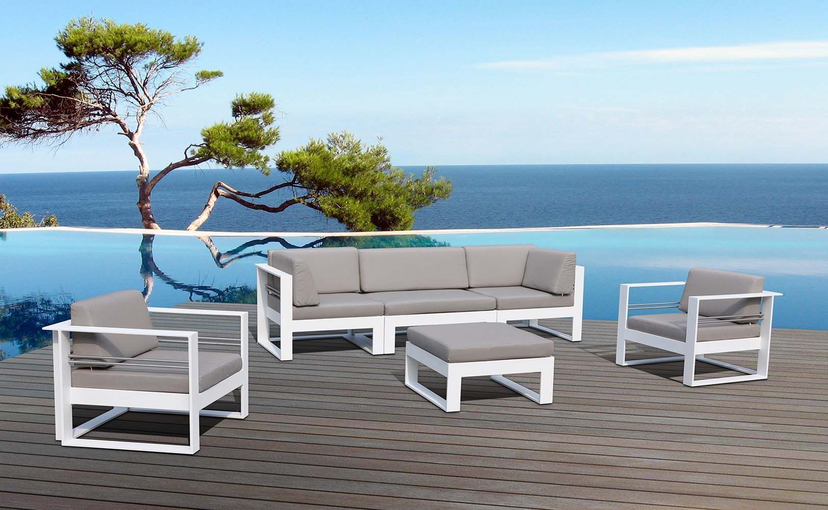 Salon De Jardin En Aluminium