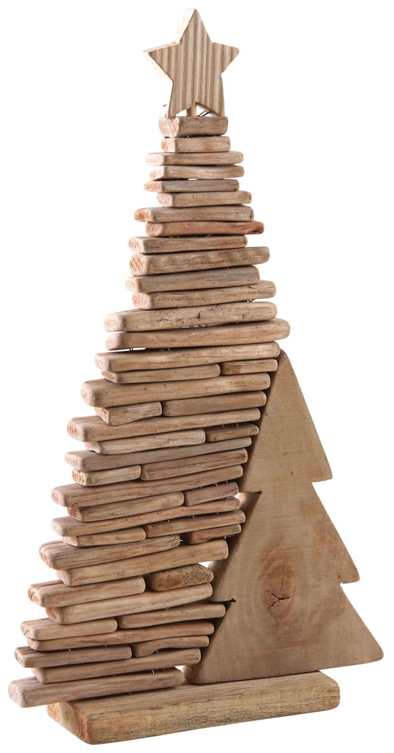 Sapin de noël en bois flotté Sapin de noël en bois flotté