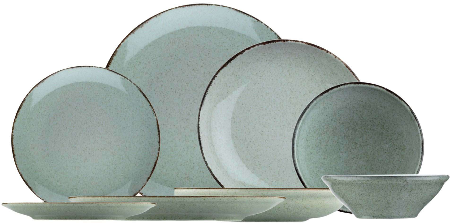 Service De Table En Porcelaine Nessa, 4 Personnes (12 Pièces