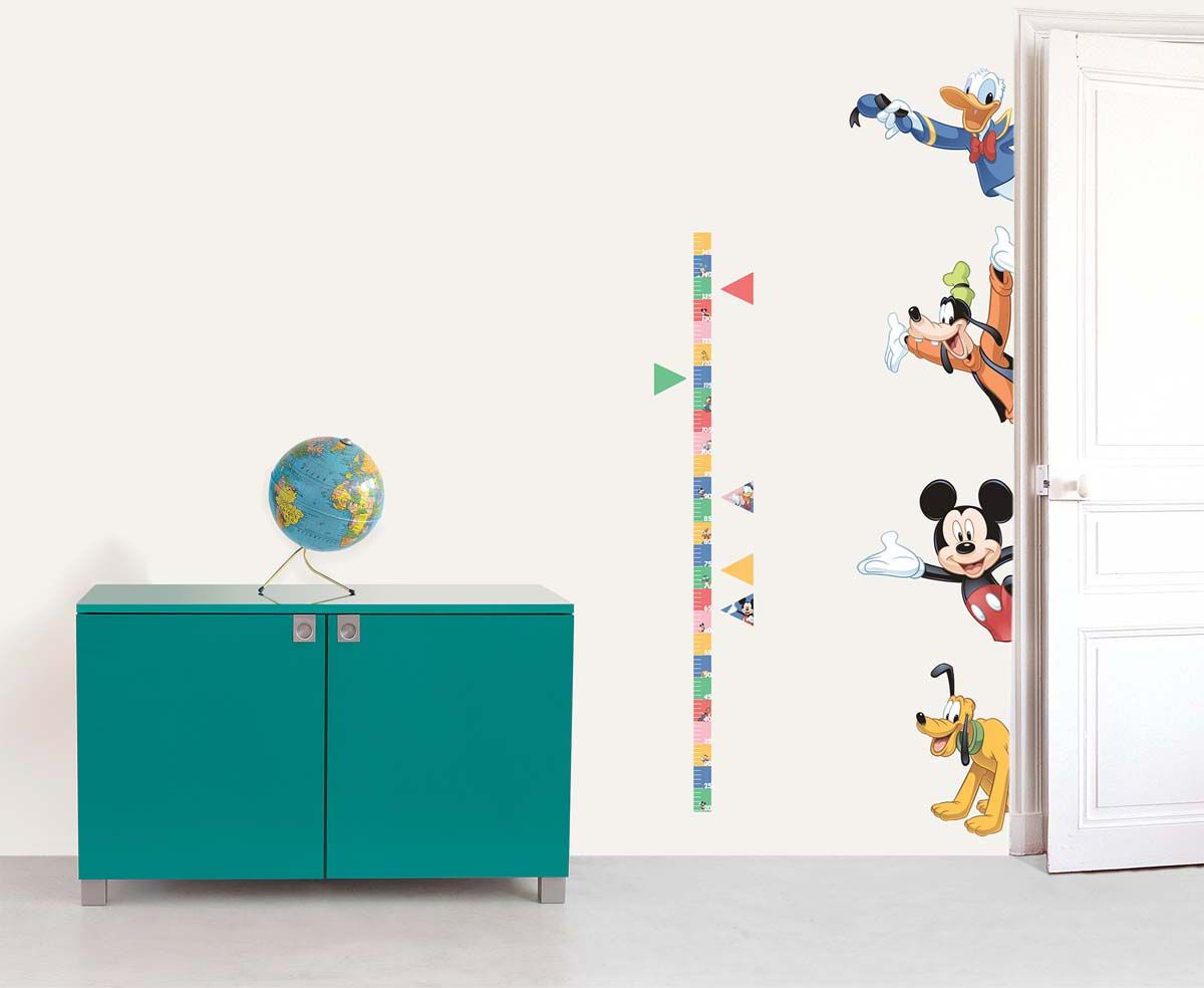 Sticker mural disney toise mickey et dingo
