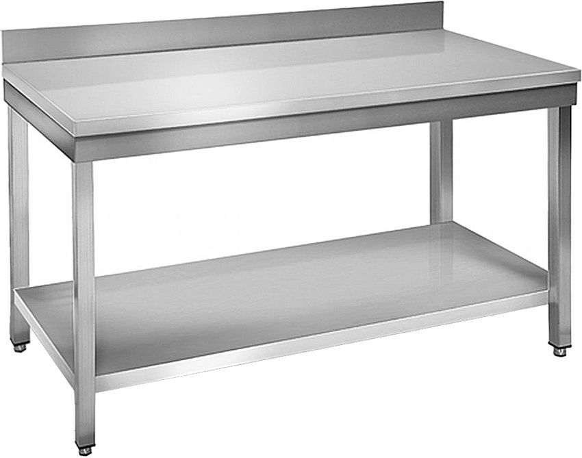 Table à plancha tout inox 2 plateaux (longueur 120 cm) — free download