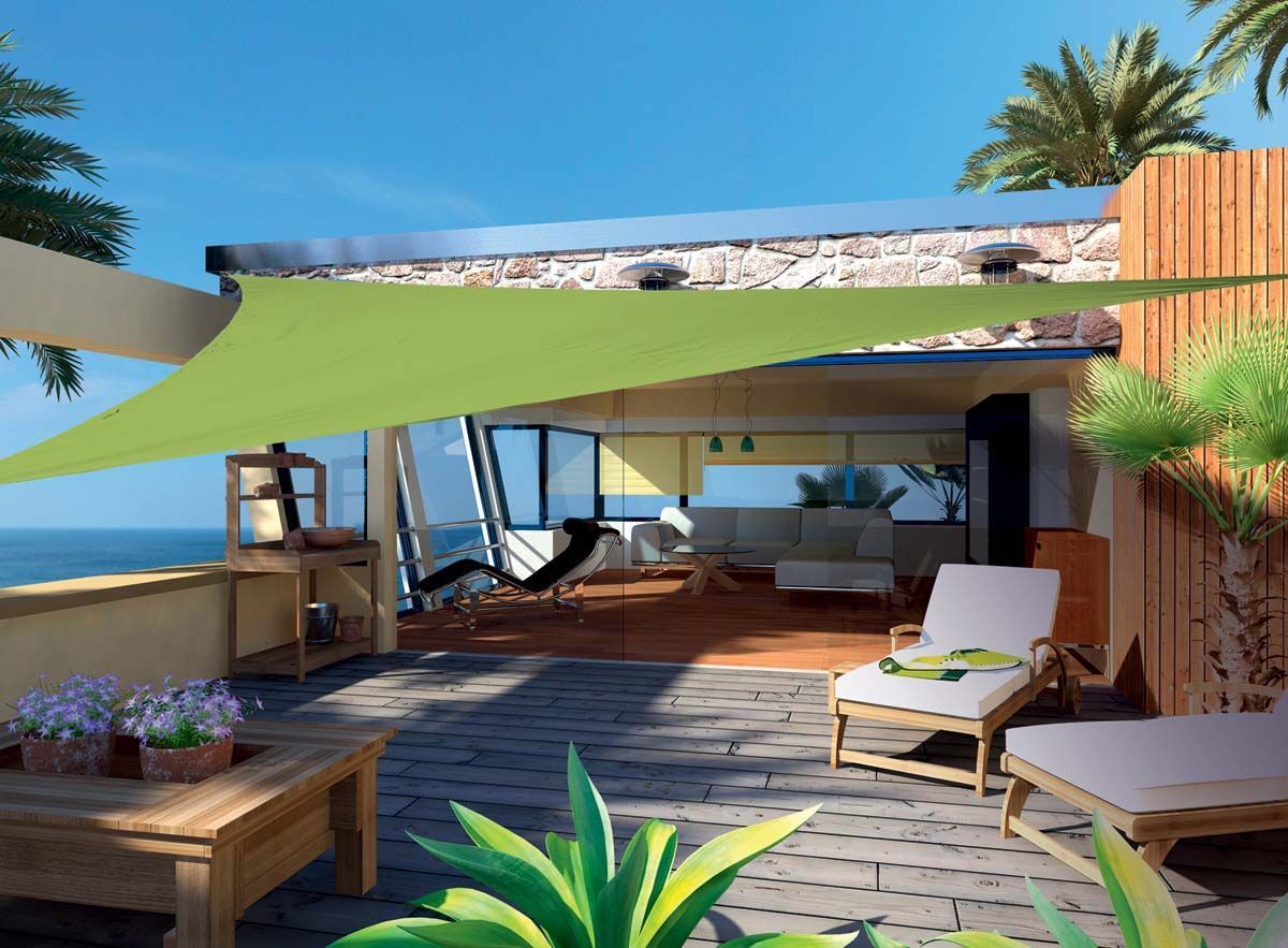 Rectangulaire 3 x 4m Crème Protection des Rayons UV pour Terrasse Camping Extérieur Jardin HDPE LOVE STORY Voile d'ombrage 